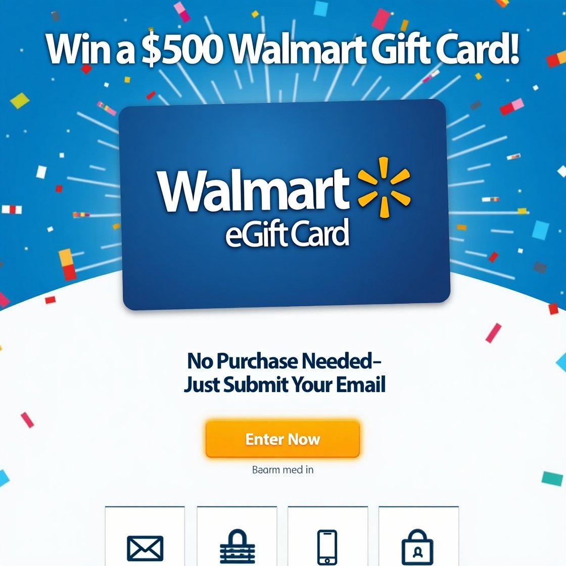 Walmart Gift Cards 🎉 of $500